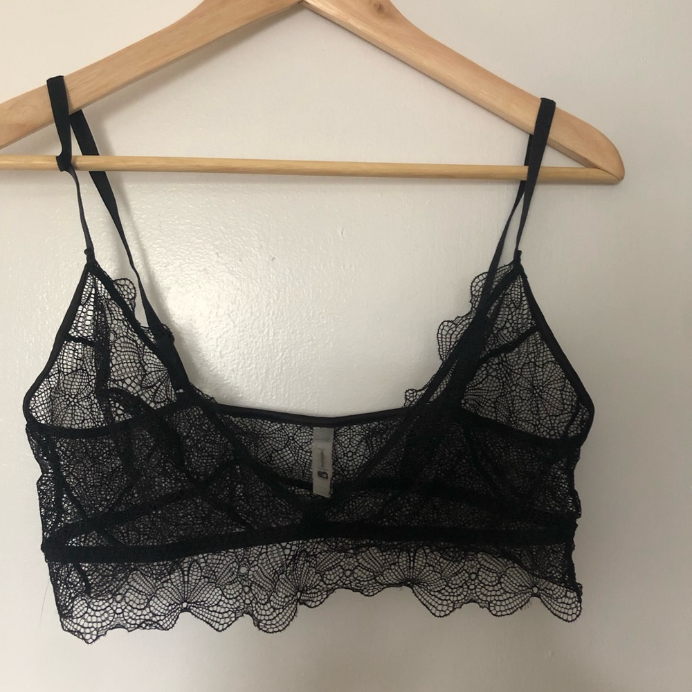Buffbunny black lace bralette